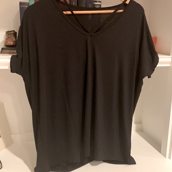 Lauren Moshi black top #201 - Picture 6 of 12